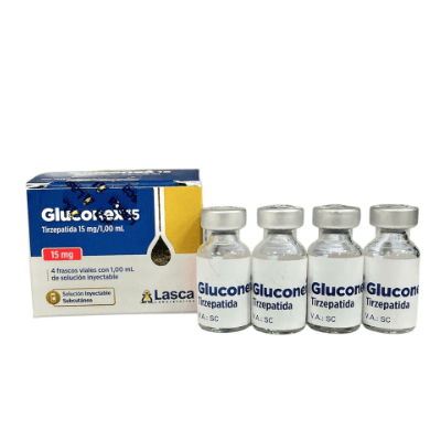 Gluconex 15 mg 4 ampolas